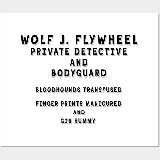 Wolf J. Flywheel Wall Art by Vandalay Industries